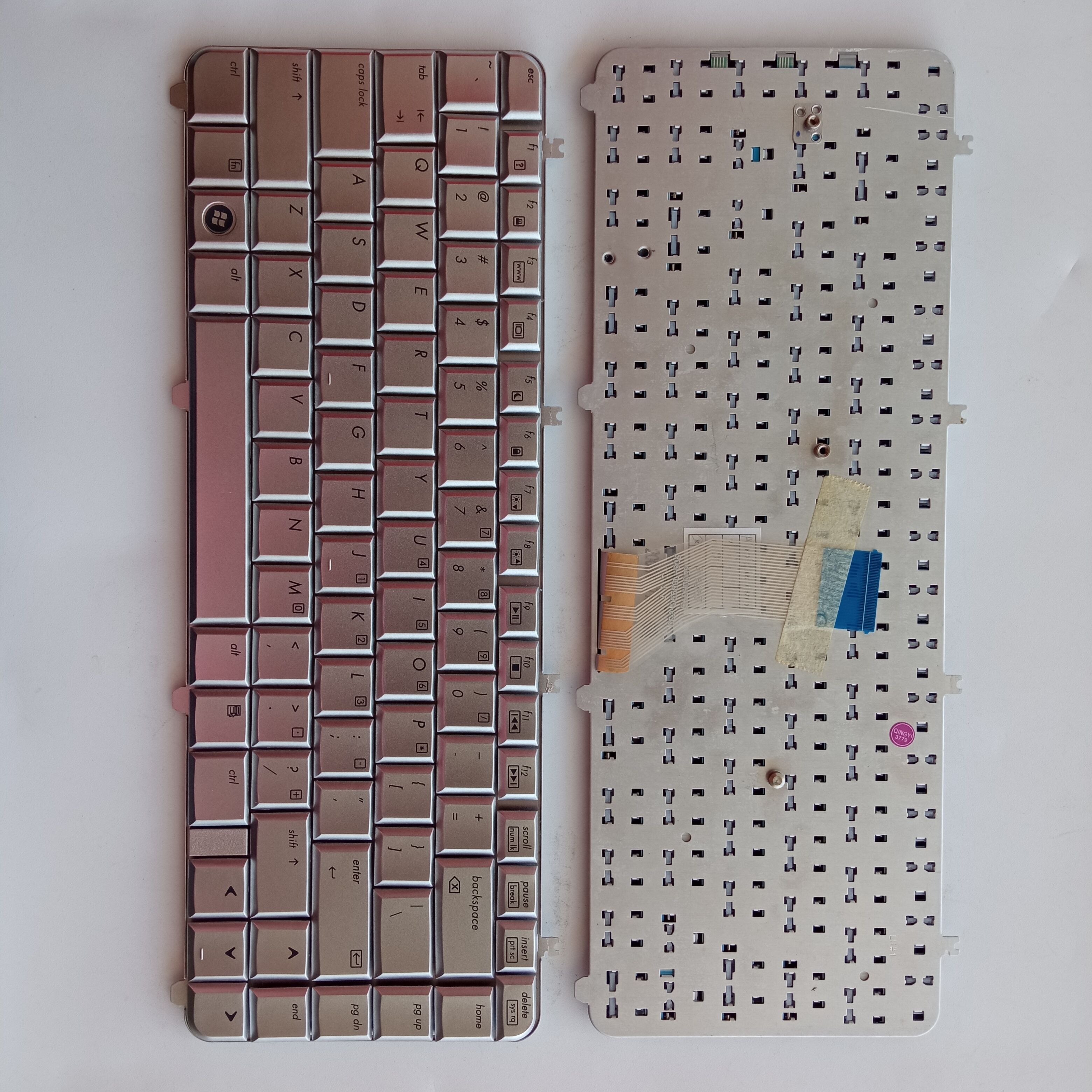 Picture of New Replacement Laptop Keyboard For HP DV5/DV5-1000 SILVER (OEM) US Layout
